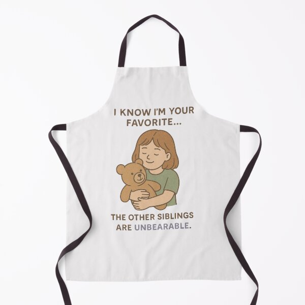 Item preview, I Know I'm Your Favorite | Funny Mother's Day Sibling Quote Design designed and sold by LaserKey.