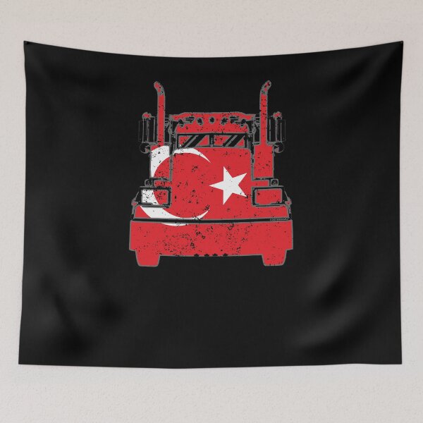Item preview, Turkish Trucker Shirt Turkey Flag Trucker Dad Shirt designed and sold by shoppzee.