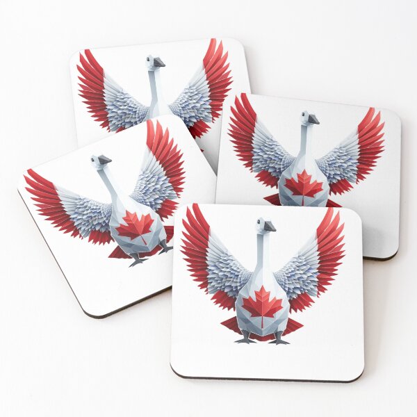 Item preview, Canada Day, Proud Canadians, Maple Leaf Flag Goose Bird Cobra Chicken Tee For Men Women and Youth, No Tariffs Elbows UP designed and sold by 519xdesign.