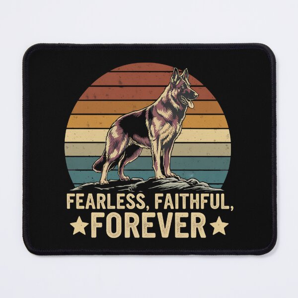Item preview, Fearless Faithful Forever German Shepherd designed and sold by Taans-Creation.