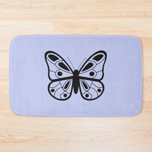 Item preview, Lavender Butterfly Doodle Line Art designed and sold by CNDStore.