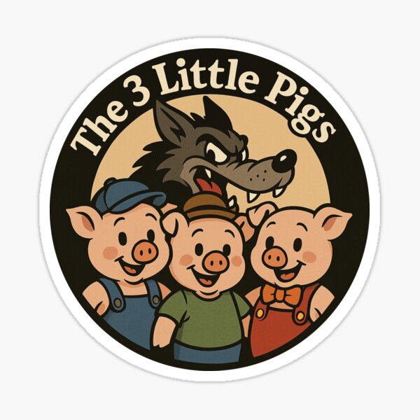 Item preview, Part of the Tales Series: The Three Little Pigs designed and sold by lapart.