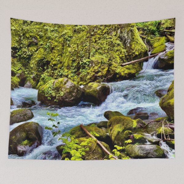 Item preview, Waterfall Through the Valley designed and sold by Pamela Storch.