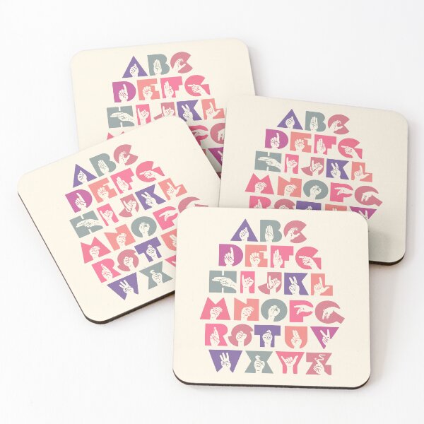 Item preview, ASL Alphabet Sign Language designed and sold by nukartDesigns.