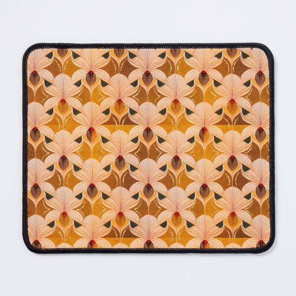 Item preview, Art Deco Caramel Honey Hues Sophisticated Pattern designed and sold by DEC02.