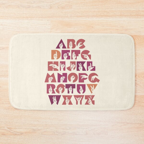 Item preview, ASL Alphabet Sign Language designed and sold by nukartDesigns.