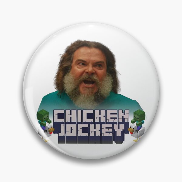 Vista previa del artículo con la obra «Pollo Jockey», diseñado y vendido por The-Homander.