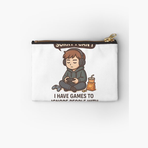 Item preview, Sorry I Can’t – I Have Games to Ignore People With | Introvert Gamer Design designed and sold by Designeerguy.