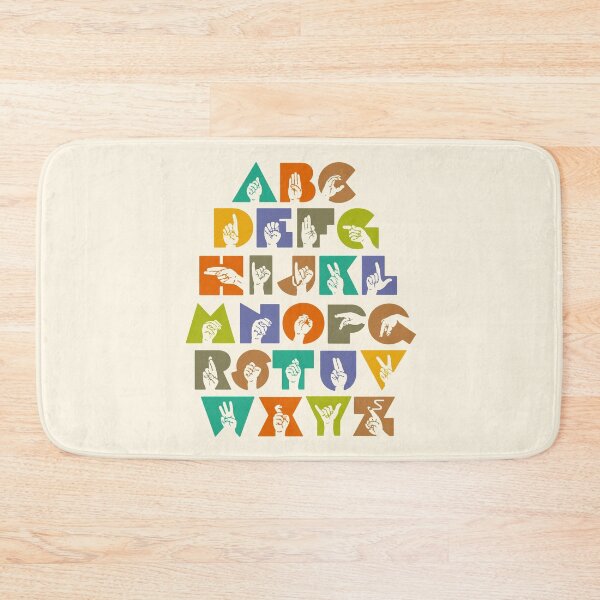 Item preview, ASL Alphabet Sign Language designed and sold by nukartDesigns.