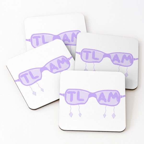 Item preview, Lavender TLAM Glasses - Theta Love designed and sold by summer-loving.