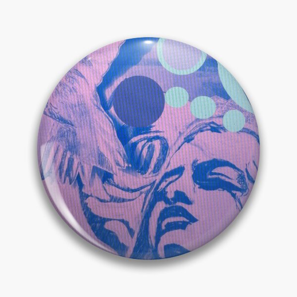 Item preview, Young lady surrounded by colorful circles and hummingbird, designed and sold by Dustydesert1.