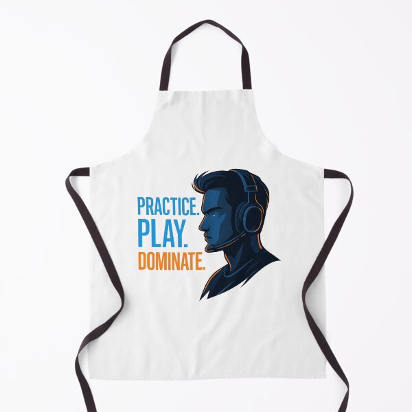 Item preview, Practice Play Dominate – Esports Gamer Motivation Design designed and sold by Designeerguy.