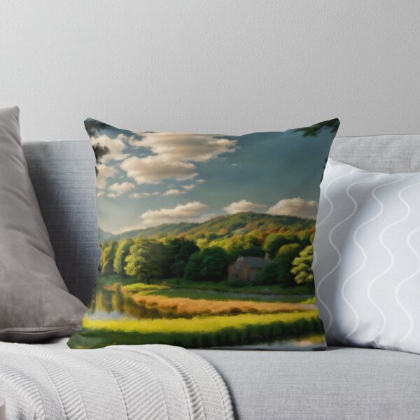 Item preview, Tranquil Countryside Reflection designed and sold by Zeph1.