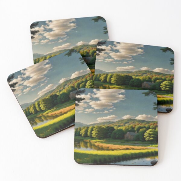 Item preview, Tranquil Countryside Reflection designed and sold by Zeph1.