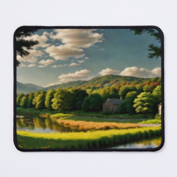 Item preview, Tranquil Countryside Reflection designed and sold by Zeph1.