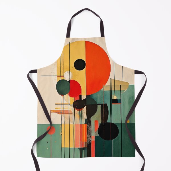 Item preview, Mid-Century Modern Geometric Abstract Art – Retro 50s Inspired Minimalist Design designed and sold by CattlettArt.