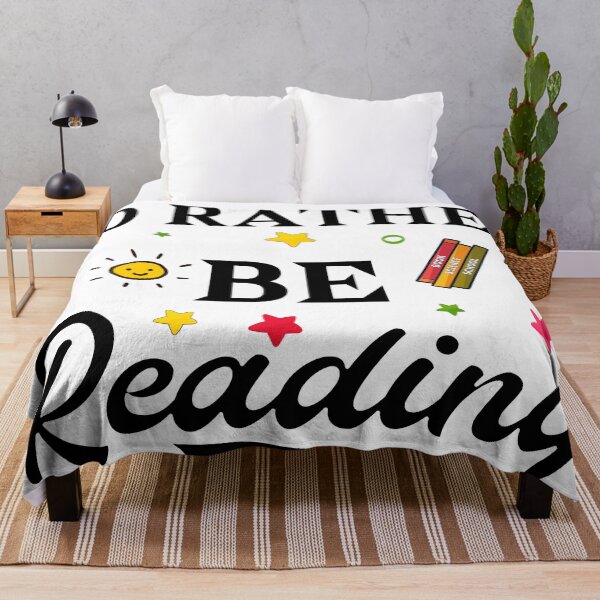 Item preview, I'd rather be reading gift for read lover designed and sold by TEEDESIGMSTUDIO.