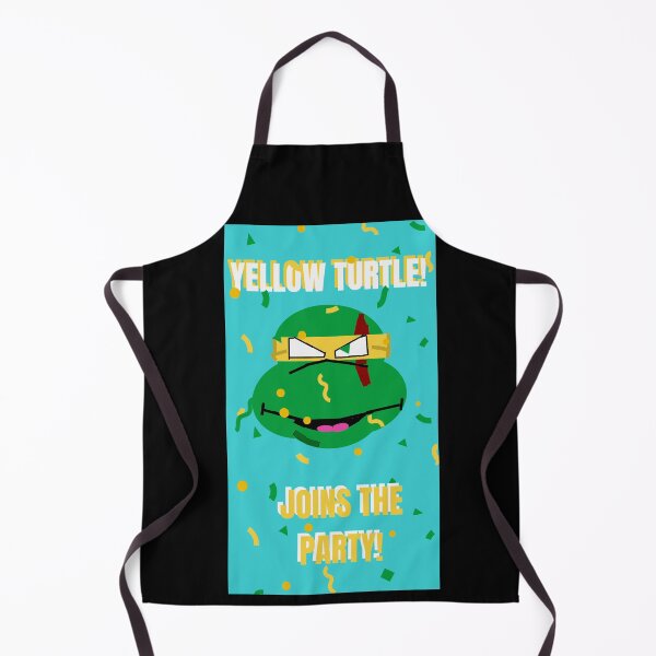 Item preview, YELLOW TURTLE JOINS THE PARTY! designed and sold by GrindWardrobe.