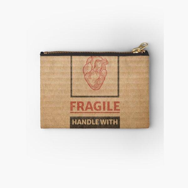 Item preview, Fragile heart mark on cardboard, handle with care designed and sold by lapizart.
