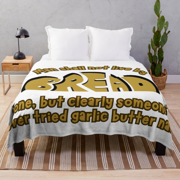 Item preview, Man Shall Not Live By Bread Alone designed and sold by GiggleGooods.