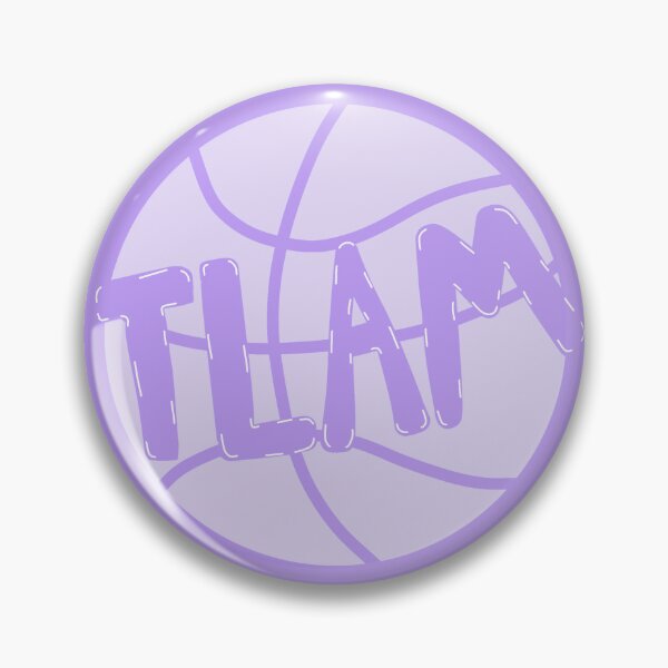 Item preview, Lavender TLAM Basketball - Theta Sorority Design designed and sold by summer-loving.