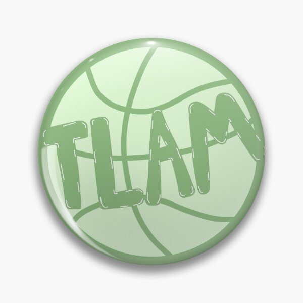 Item preview, Green TLAM Basketball - Theta Sorority Design designed and sold by summer-loving.