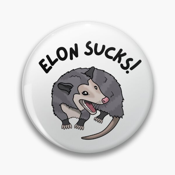 Item preview, Liberal Elon Sucks Possum- Outline designed and sold by NDeYoungLLC.