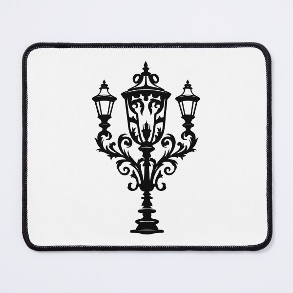 Item preview, Medieval Street Lamppost Vintage Lantern Gothic Castle designed and sold by inkoutninja.