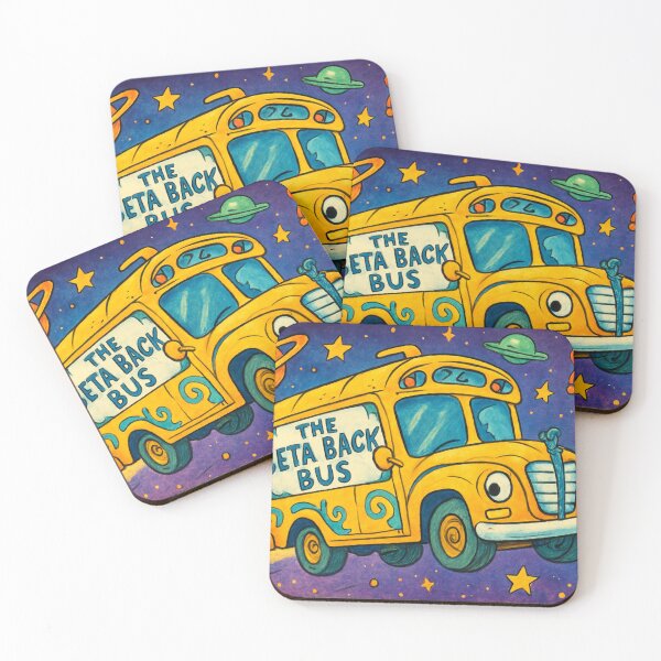 Item preview, Beta Back Bus designed and sold by Bootleg Bond.