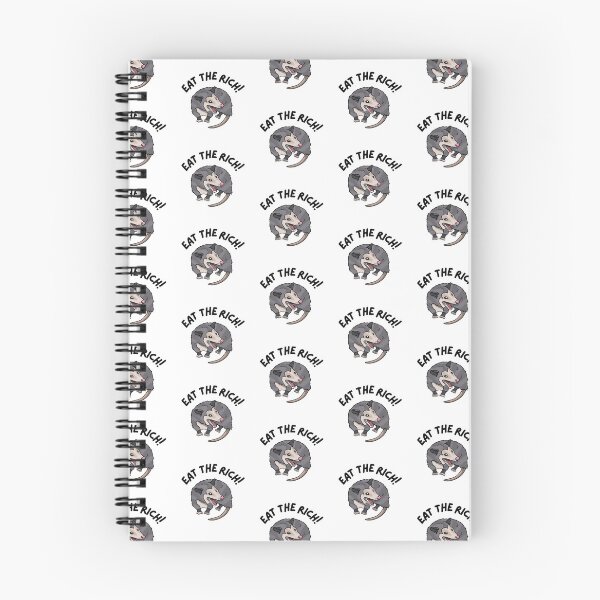 Item preview, Liberal Eat the Rich Possum- Outline designed and sold by NDeYoungLLC.