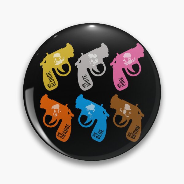 Item preview, Reservoir Dogs mister toy guns colour designed and sold by LapinMagnetik.