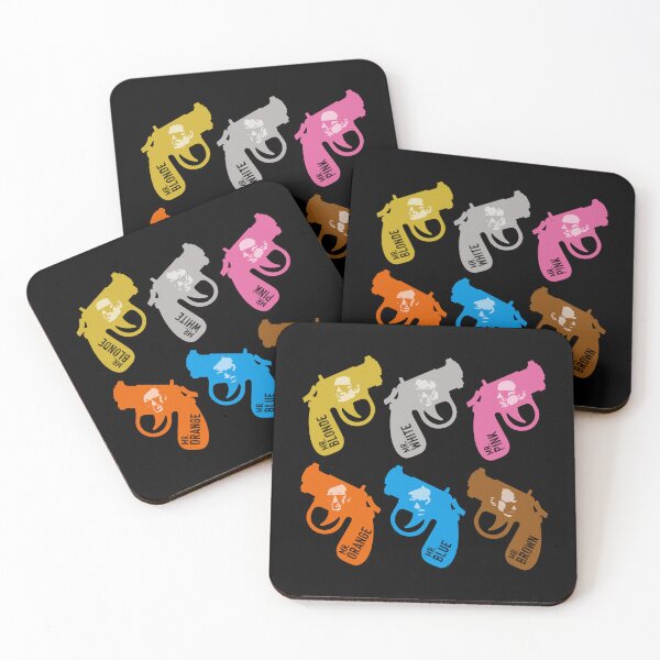 Item preview, Reservoir Dogs mister toy guns colour designed and sold by LapinMagnetik.