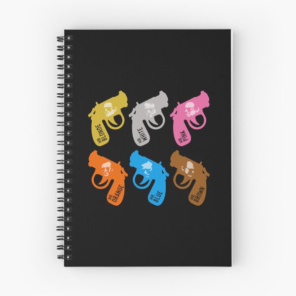 Item preview, Reservoir Dogs mister toy guns colour designed and sold by LapinMagnetik.