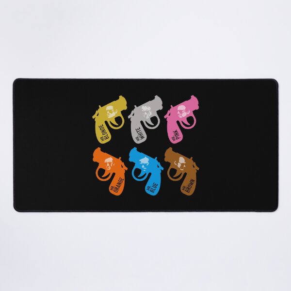 Item preview, Reservoir Dogs mister toy guns colour designed and sold by LapinMagnetik.