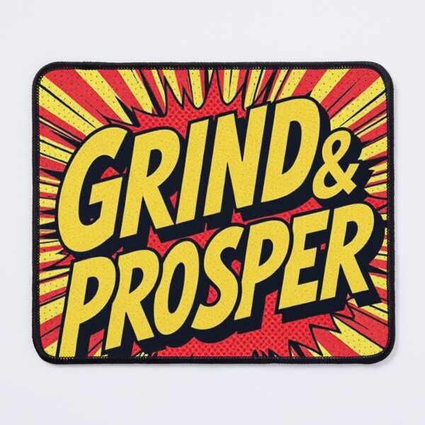 Item preview, Grind & Prosper Comic Style Motivational Design designed and sold by Grind&Prosper .