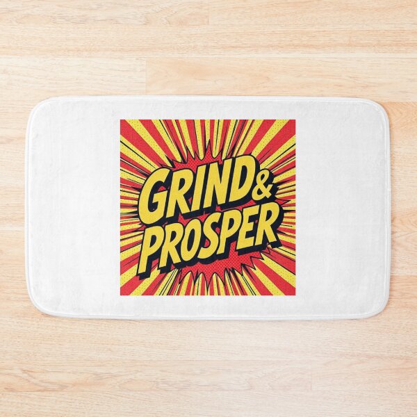 Item preview, Grind & Prosper Comic Style Motivational Design designed and sold by Grind&Prosper .