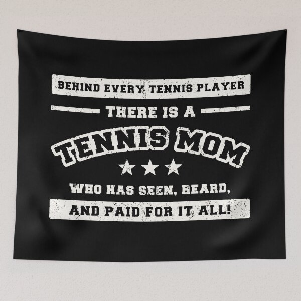 Item preview, Tennis Mom - Bold Supportive Quote Design designed and sold by miaa-artistshop.