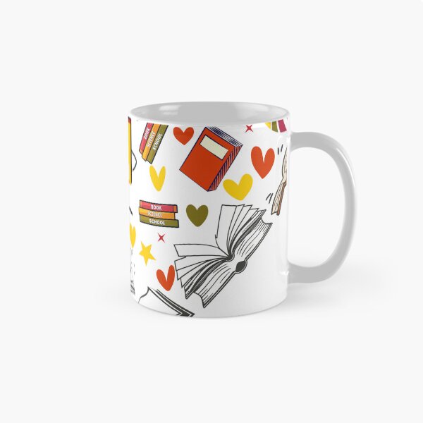 Item preview, Funny I Love Books Print with Heart Classic T-Shirt for gift designed and sold by TEEDESIGMSTUDIO.
