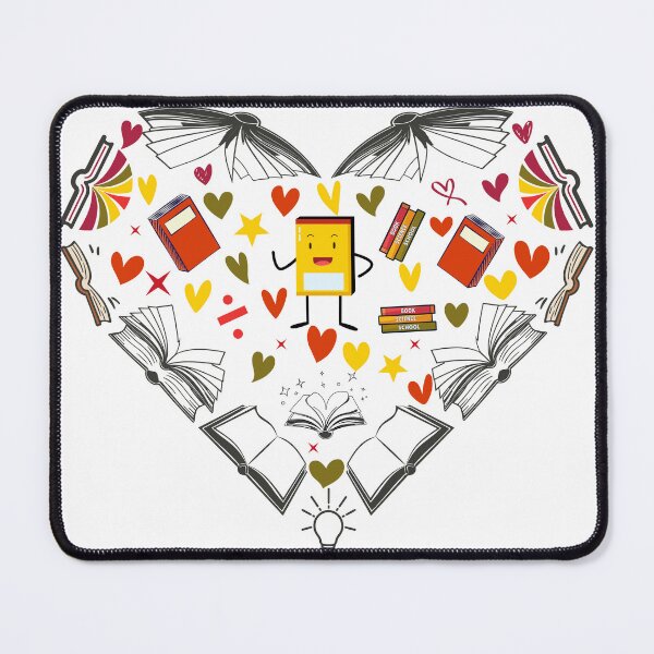 Item preview, Funny I Love Books Print with Heart Classic T-Shirt for gift designed and sold by TEEDESIGMSTUDIO.