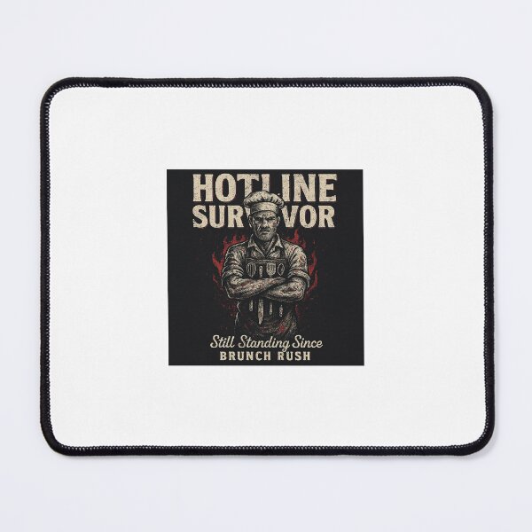 Item preview, Hotline Survivor – Brunch Rush Veteran Tee designed and sold by Puraculinaris.