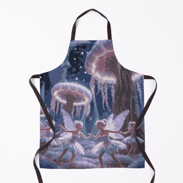 Item preview, Moonflower Fairy Ring – Glowing Forest Fantasy Art, Celestial Fairycore Design, Mystical Night Scene Under the Stars designed and sold by LuxuryApparels.