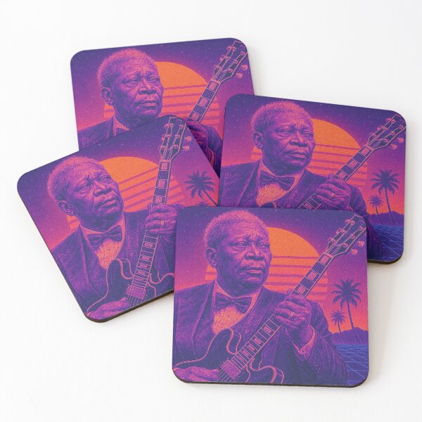 Item preview, Neon Blues: B.B. King & Lucille designed and sold by Wavvy Threads.