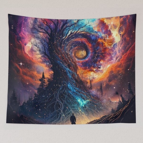 Item preview, Visionary Mystical Imagery – Mixed Media Psychedelic Art designed and sold by CattlettArt.