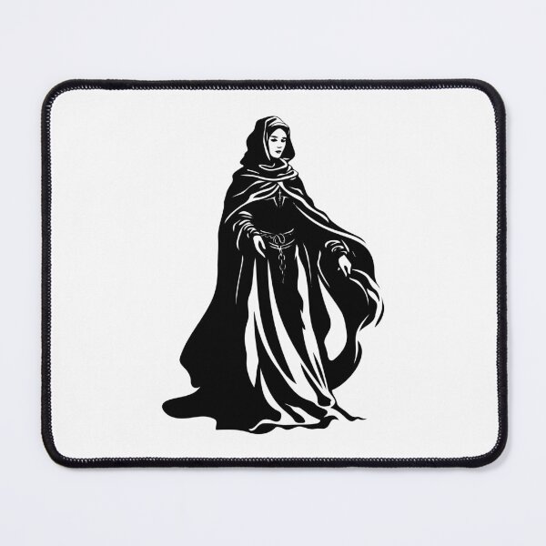 Item preview, Medieval Woman Cloaked Lady Renaissance Victorian Dress designed and sold by inkoutninja.