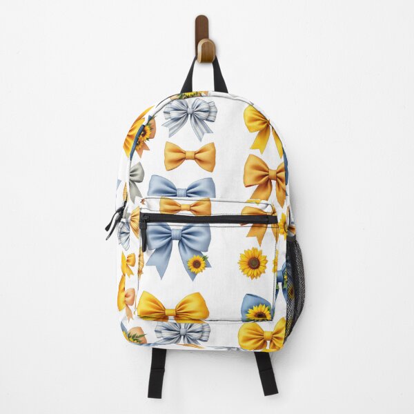 Item preview, Coquettecore sunflower ribbon yellow blue  designed and sold by cocomelon168.