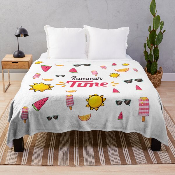 Item preview, Horario de verano: diseño con un bonito ambiente veraniego designed and sold by StickAndSmiless.