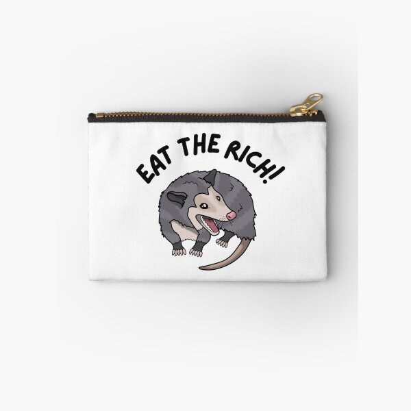 Item preview, Liberal Eat the Rich Possum- Outline designed and sold by NDeYoungLLC.