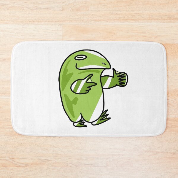 Item preview, Chill Green Frog – Funny Meme Style designed and sold by lunoxinfinity.