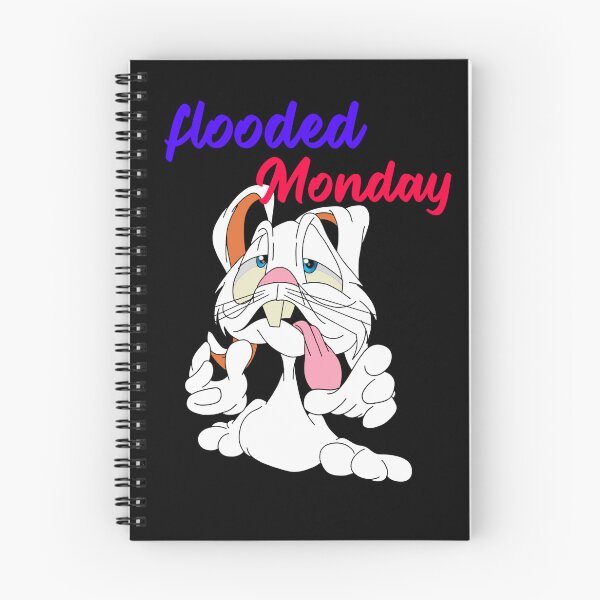 Item preview, Easter bunny flooded Monday  designed and sold by TheEndDesign.