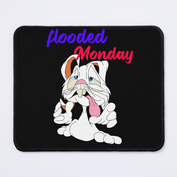 Item preview, Easter bunny flooded Monday  designed and sold by TheEndDesign.